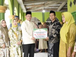 Pj Bupati Tubaba Lakukan Kunjungan Safari Ramadhan di Tiyuh Panca Marga