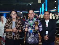 M. Firsada Pj Bupati Tubaba Terima Penghargaan Bergengsi