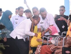 Hanita Firsada Sampaikan Laporan Kerja TP PKK Tubaba Kepada Pj Gubernur Lampung 