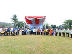 Kunker di Tulang Bawang Pj. Gubernur Lampung Jalan Sehat Barsama Masyarakat