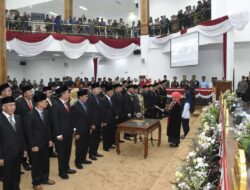 35 Anggota DPRD Terpilih Kabupaten Tubaba Masa Jabatan 2024-2029 Dilantik