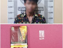 Remaja Terduga Pemakai Sabu di Tangkap SatRes Narkoba Polres Tubaba