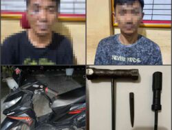 Polres Tulang Bawang Barat Berhasil Ungkap Kasus Curat, 2 Pelaku Diamankan