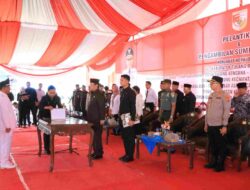 Kapolres Tulang Bawang Barat Hadiri Pelantikan PAW Penjabat Kepalo Tiyuh