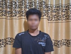 Polsek Gunung Agung Amankan Tersangka Kekerasan Terhadap Anak dan Penganiayaan