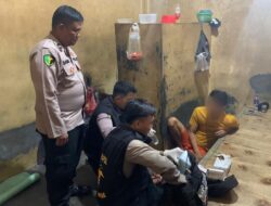 Pastikan Tahanan Sehat, Sie Dokkes Polres Tulang Bawang Barat Rutin Cek Kesehatan Tahanan