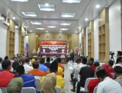 KPU Tulang Bawang Selenggarakan Rapat Pleno Nomor Urut Paslon Bupati dan Wakil Bupati