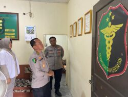 Supervisi dari Bid Dokkes Polda Lampung di Polres Tulang Bawang Barat