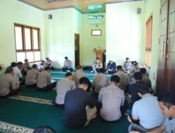 Giat Binrohtal Polres Tulang Bawang Barat Tingkatkan Iman dan Taqwa Personel