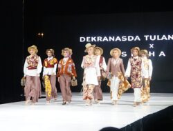 Pj Ketua Dekranasda Tulang Bawang Hadiri Lampung Fashion Tendance Tahun 2024