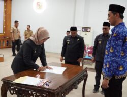 Pj. Sekda Tubaba Lantik Pejabat Fungsional