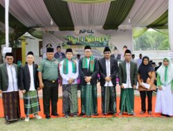 Pj Sekdakab Tuba Pimpin Upacara Hari Santri di Banjar Margo