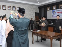 Pj. Bupati Tubaba Lantik 15 Pejabat Administrator di Lingkup Pemkab Setempat