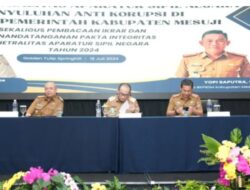 Pj Bupati Mesuji Menghadiri acara “Sosialisasi Netralitas Aparatur Sipil Negara