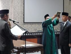 Bayana di Gantikan Perana Putra Sebagai Pj Sekda Tubaba