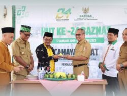 HUT BAZNAS Ke-24 Tahun Dihadiri Pj Bupati Tulang Bawang
