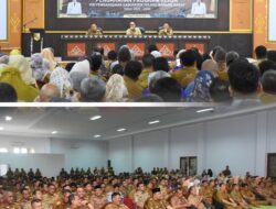 Pasca Dilantik, Bupati dan Wakil Bupati Tubaba Beri Arahan Perdana Kepala OPD