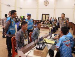 124 Casis Ikuti Rikmin Rekrutmen Polri TA 2025 di Polres Tulang Bawang