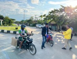 Berkah Ramadhan 1446 H, Sat Interkam Polres Tubaba Berbagi Takjil