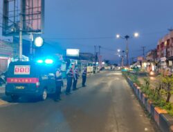 Cegah Aksi Balap Liar, Samapta Polres Tulang Bawang Gelar Patroli Sahur di Dua Lokasi Berbeda