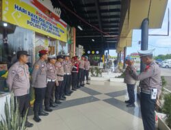 Hari Pertama Operasi Ketupat Krakatau 2025, Kasi Propam Polres Tulang Bawang Berikan 4 Penekanan Kepada Personel