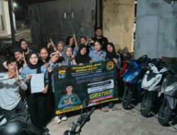 Polres Tulang Bawang Telah Menerima Penitipan Belasan Sepeda Motor Yang Ditinggal Pemiliknya Mudik Lebaran