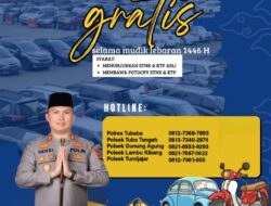 Polres Tulang Bawang Barat Buka Layanan Penitipan Kendaraan dan Barang Berharga bagi Pemudik