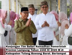 Pemkab Tubaba Menerima Kunjungan Tim Safari Ramadhan Pemprov Lampung