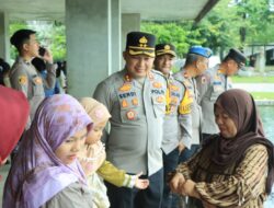 Kapolres Tulang Bawang Barat Tinjau lokasi Objek Wisata, Pastikan Keamanan Pengunjung Selama Libur Lebaran