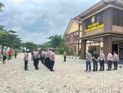 Polres Tulang Bawang Barat di Hari Kedua Kawal Pengamanan Drag Bike Championship Kapolres Cup 2025