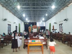 Polres Tulang Bawang Barat Amankan Ibadah Rangkaian Paskah Umat Nasrani di Sejumlah Gereja