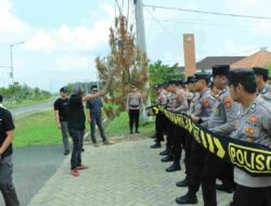 Polres Tulang Bawang Barat Gelar Latkatpuan Dalmas Jelang Hari Buruh ( May Day )