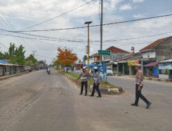 Satlantas Polres Tulang Bawang Barat dan Ditlantas Polda Lampung  Laksanakan Kajian Aspek Jalan untuk Kurangi Kecelakaan di Jalan Raya