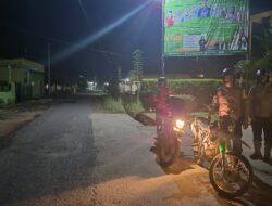 Jajaran Polres Tulang Bawang Barat Gelar Patroli Malam Hari, Amankan Kamtibmas di Akhir pekan