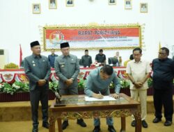 Gelar Rapat Paripurna DPRD Bersama Pemkab Tubaba Sepakati 6 Raperda