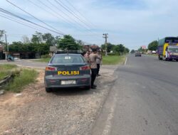 Patroli KRYD Polres Tulang Bawang Barat Regu Siaga, Wujudkan Keamanan Selama Libur Panjang Hari Raya Idul Adha