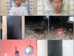 Dua Orang Pria Remaja Diamankan Satresnarkoba Polres Tulang Bawang Barat Atas Dugaan Kepemilikan Narkoba Jenis Sabu