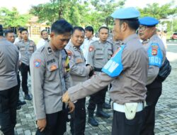 Kapolres Tulang Bawang Barat gelar Gaktibplin Kepada Personil, Tegaskan Pentingnya Disiplin dan Integritas
