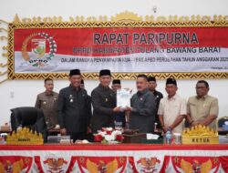Pemkab Tubaba Serahkan Rancangan Perubahan KUA-PPAS APBD TA 2025 Kepada DPRD