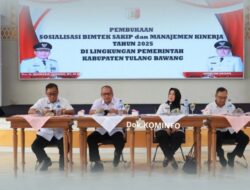 Sekdakab Tulang Bawang Buka BIMTEK SAKIP: Tegaskan Komitmen Tingkatkan  Akuntabilitas Kinerja Pemerintah