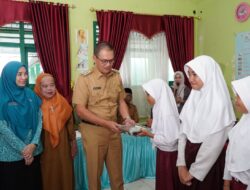 Bupati  Tulang Bawang Barat Resmi Launching Program Makan Bergizi Gratis (MBG)