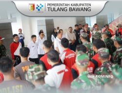 Bupati Tulang Bawang Berikan Arahan Kepada Paskibraka Kabupaten