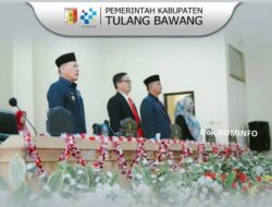 Bupati Tulang Bawang Hadiri Rapat Paripurna DPRD Bahas KUA-PPAS 2026