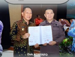 Bupati Qudrotul Ikhwan Tandatangani Kerjasama dengan Kejari Tulang Bawang