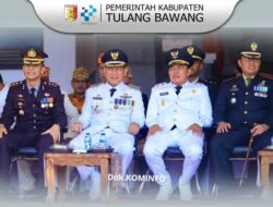 Pemkab Tulang Bawang Kokohkan Komitmen Indonesia Emas 2045 lewat Upacara Kemerdekaan