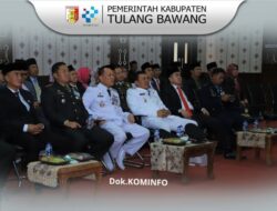 Pemkab Tuba Mengikuti Upacara HUT RI di Istana Negara Jakarta Secara Virtual