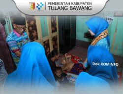 Herlinawati Qudrotul Melaksanakan Kegiatan Monitoring dan Pembinaan TP- PKK di Kecamatan Menggala