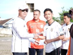 Semarak HAORNAS ke-42, Pemkab Tubaba Gelar Apel dan Olahraga Bersama