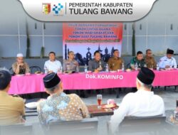 Bupati, Wakil Bupati Tulang Bawang Bersama Forkopimda Tegaskan Komitmen Damai