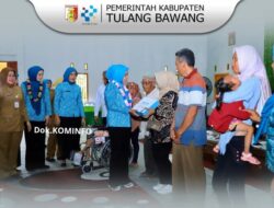 Ketua TP-PKK Provinsi Lampung Lakukan Kunker di Tulang Bawang